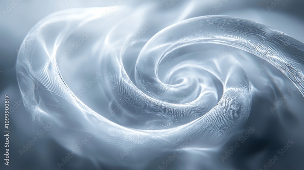 Aufkleber a swirling, ethereal pattern of light and mist creates a mesmerizing illusion, evoking a sense of ca