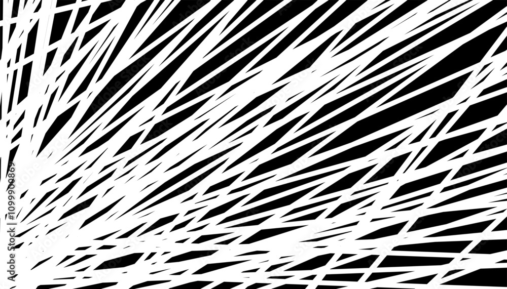 Aufkleber fully editable vector element. cracked particle for modern background and jersey design. black isola