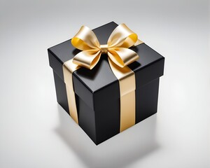 Obraz premium golden gift box