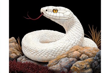 Fototapeta premium Explore the mystical world of the chinese zodiac unveiling the significance of the year of the snake