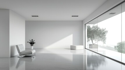 Fototapeta premium a modern building