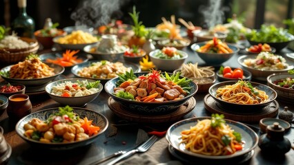 Obraz premium Asian flavors, expertly blended.