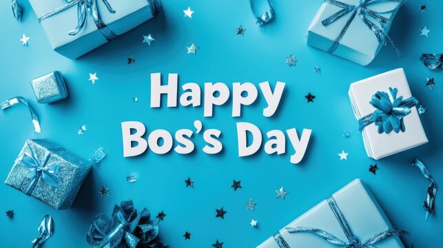 Happy Boss Day Gifts And Decorations Celebrate