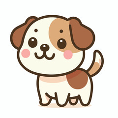 Cute Puppy Vectors & Illustrations
