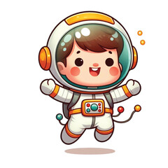Obraz premium Astronaut Kid
