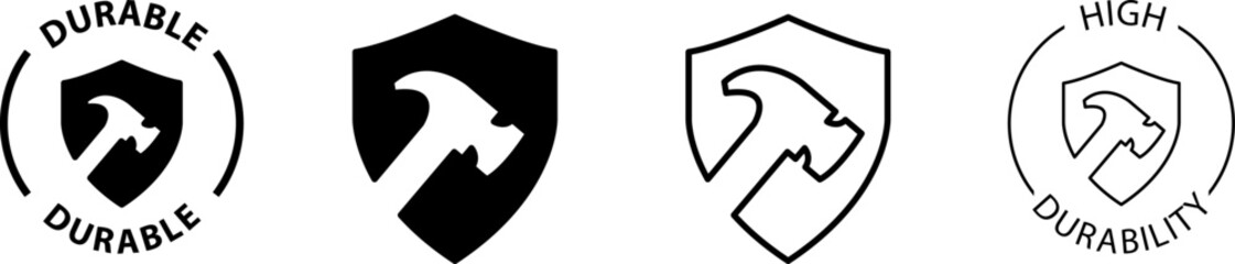 Durability icon , vector illustration