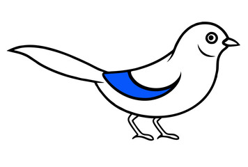 Fototapeta premium blue bird