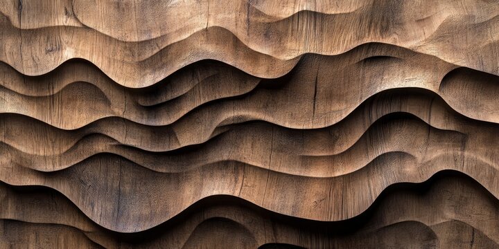Abstract brown wood texture featuring a shera wall design, showcasing unique patterns and tones. This abstract brown wood aesthetic adds depth and warmth to any creative project.