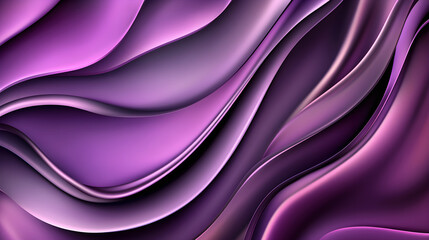 Obraz premium Abstract glowing purple concept with dynamic waves and smooth texture