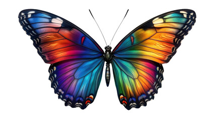 Obraz premium butterfly isolated on white background
