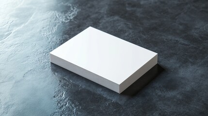 Customizable business card mockup with a realistic layout, fine textures, and professional design, ideal for showcasing a polished and personalized brand identity