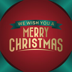 Merry Christmas EPS Vector Typhography