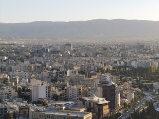 Obraz premium The panorama view of Shiraz, Iran