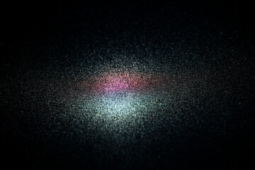 Colorful Abstract Light Reflection on Textile Fabric Background