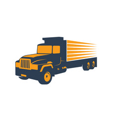 Truck logo vector template EPS