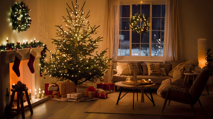 Fototapeta premium christmas background