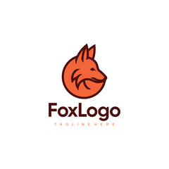 Fox logo EPS vector template