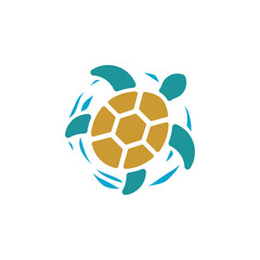 Turtle Logo EPS Vector Template