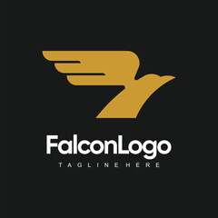 EPS Falcon Logo Vector Template