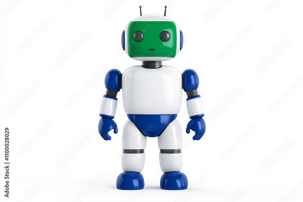 Leinwandbilder chatbot software application for trendy online businesses handling customer queries automatically; b