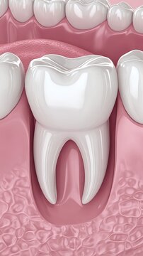 Close-up of a Healthy Tooth: Anatomy and Structure