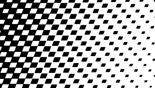 Black and white editable racing flag pattern. Sporty background and jersey design. Vector Format Illustration 