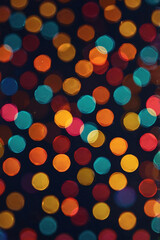 Abstract colorful shape, 3d render