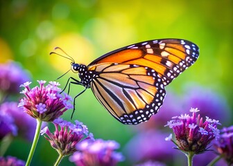 Fototapeta premium Butterfly On flower