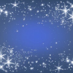 Blue Christmas Background