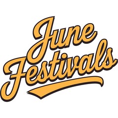 June Festivals Event Announcement Design