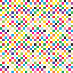 Checkered colorful pattern, vector illustration design