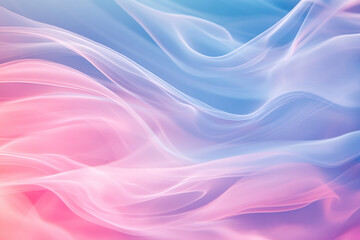Fototapeta premium Soft focus smoke trails in gentle pastel hues.