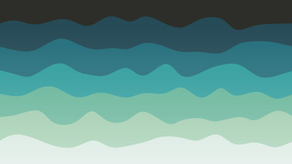 ocean blue wave patterned background with a flowing design