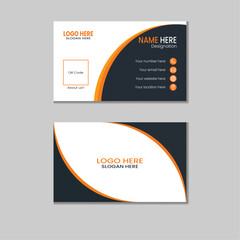 Modern and simple business card design