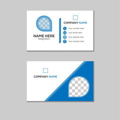 Modern and simple business card design