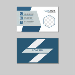 Modern and simple business card design