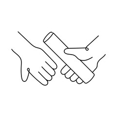 Passing the Baton: Relaying Success. Handing Off the Torch.Leadership Transition. Teamwork in Action. Seamless Handover. A Symbol of Collaboration.