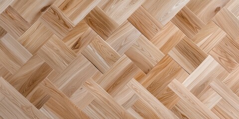 Elegant herringbone parquet flooring installation for contemporary home interiors