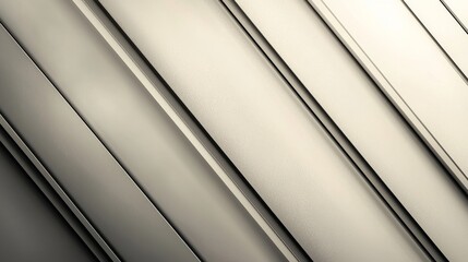 Fototapeta premium Diagonal metal panels industrial setting abstract photography minimalist design close-up view modern aesthetic