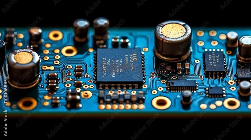 Poster robotic assembly of printed circuit components