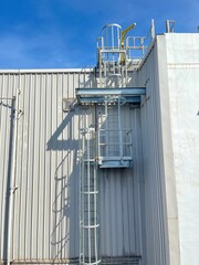 External Staircase on Industrial Building