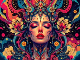 Fototapeta premium Modern, abstract banner graphics for any brand.