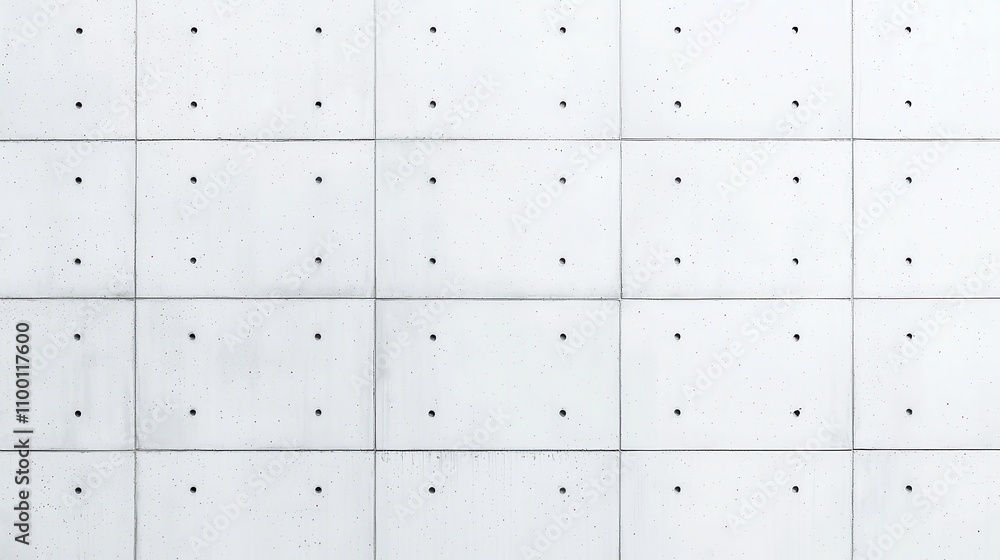 Poster white concrete wall texture, a smooth and minimalistic surface featuring subtle imperfections, ideal