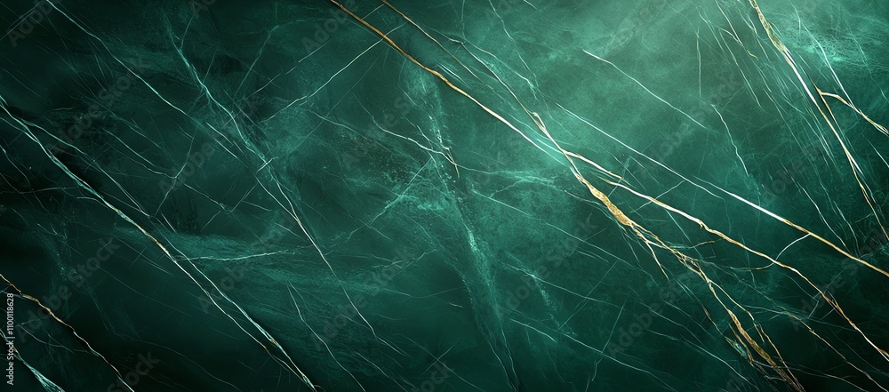 Poster abstract green marble texture with intricate veins and smooth patterns, perfect for backgrounds or i