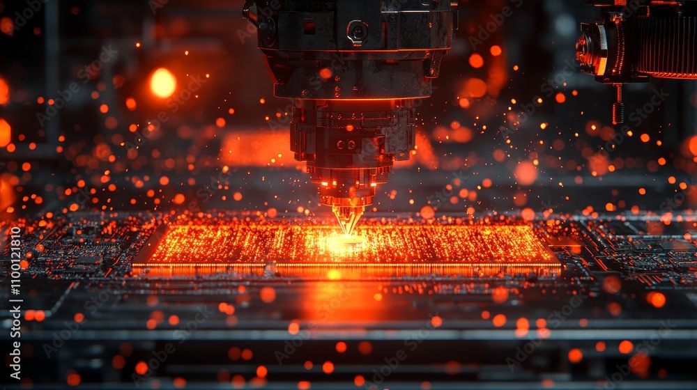 Poster high-speed automation in pcb production process