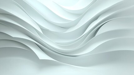 Obraz premium Minimalist Geometric White Light Background, an abstract design featuring clean lines and soft illumination, perfect for modern presentations and digital designs.