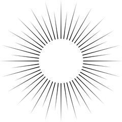 Obraz premium Sunburst set. Big collection sunburst best quality. Vector