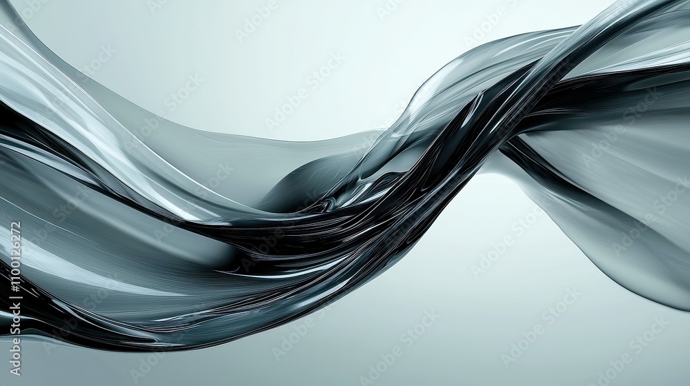 Poster soft gray abstract blur backdrop, gentle gradients merging seamlessly, creating an ethereal atmosphe