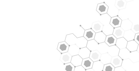 Network Connection Technology Background. Vector Illustration. Abstract Business Wallpaper. Banner