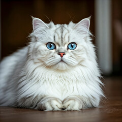 cat sitting, white kitten, white kitten playing on a wooden table, black background, selective focus, Persian on the bed, Close up of cute homeless tabby kitten sitting in paper.